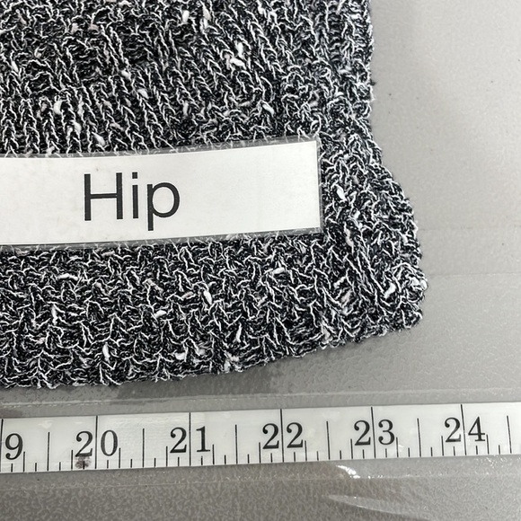 Caslon Cardigan Sweater Open Front Knit Gray Variegated Size X Small XS - Picture 16 of 16